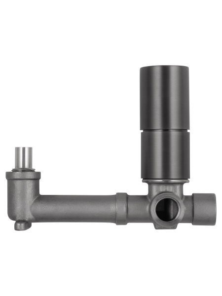 Смеситель для раковины встраиваемый WONZON & WOGHAND, темный графит WW-105-BGG