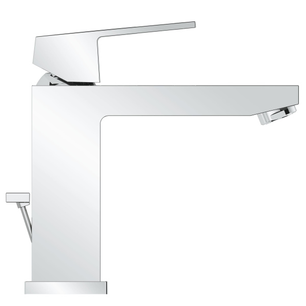 Смеситель для раковины однорычажный Grohe Eurocube 23445 000 (23445000) хром