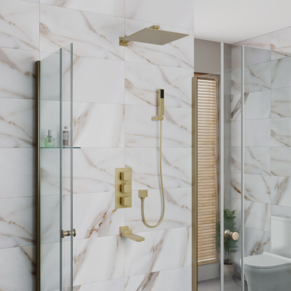 Душевой комплект с изливом D&K Bayern.Liszt (DA2515607A04)