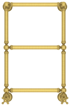 Полотенцесушитель Водяной Сунержа Ренессанс 1304 (66х40) Состаренная Латунь 051-0280-6640