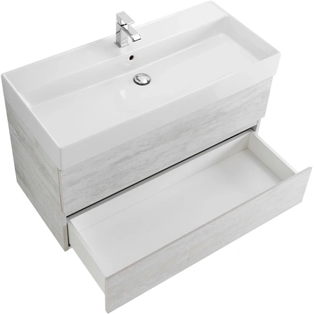 Тумба под раковину Cezares MOLVENO 46-100-2C-SO-LB Legno Bianco