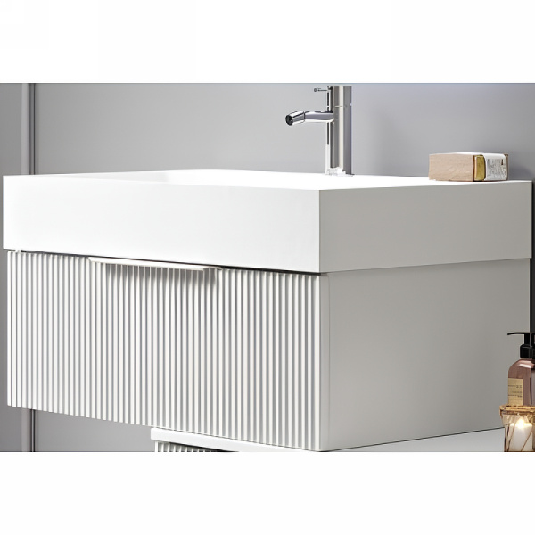 Тумба под раковину Cezares PREMIUM 55416 Plisse Bianco opaco