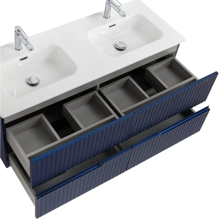 Тумба под раковину Cezares DUET-N-1200-4C-SO-2-SPF-P Sapfiro