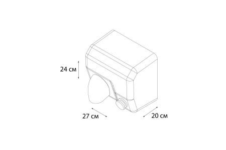 Сушилка для рук FIXSEN Hotel FX-31026