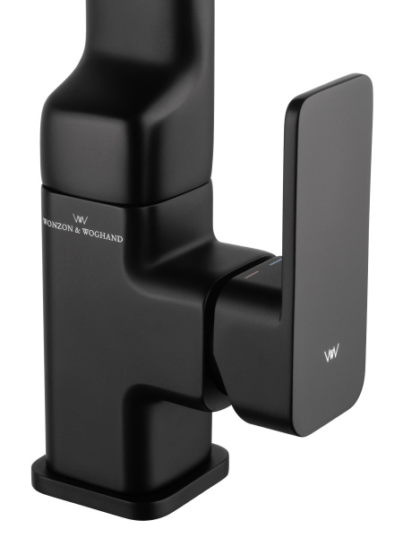 Смеситель для кухни WONZON & WOGHAND ARNIE, черный матовый WW-692102-MB