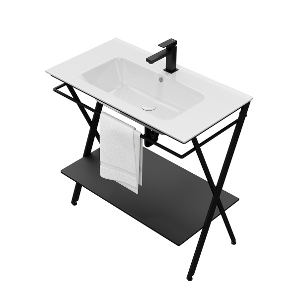 Консоль под раковину Kerama Marazzi Piano Next 85 PIA.N.85\BLK