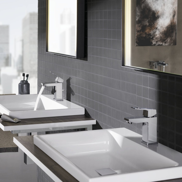 Смеситель для раковины однорычажный Grohe Eurocube 23132 00E (2313200E) хром