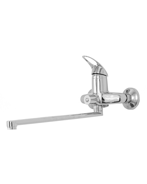 Смеситель для ванны однорычажный универсальный с душевым набором Agger Move A0621100  хром