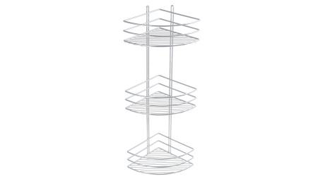 Полка угловая тройная Fixsen хром FX-710-3