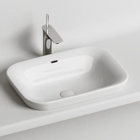 Раковина встраиваемая сверху (58х40) Ceramica Nova ELEMENT CN6041