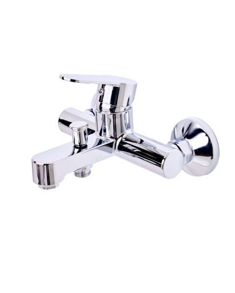 Смеситель для ванны однорычажный полимерный OneLife P07-100cr хром