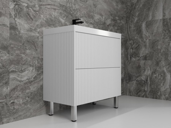 Тумба под раковину Style Line Стокгольм ЛС-00002335 белый