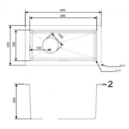 Кухонная мойка Zorg ZL R 230440 BRONZE