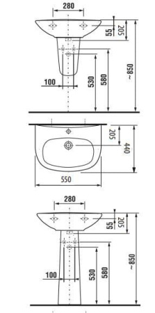 Раковина Jika Zeta 8103910001049