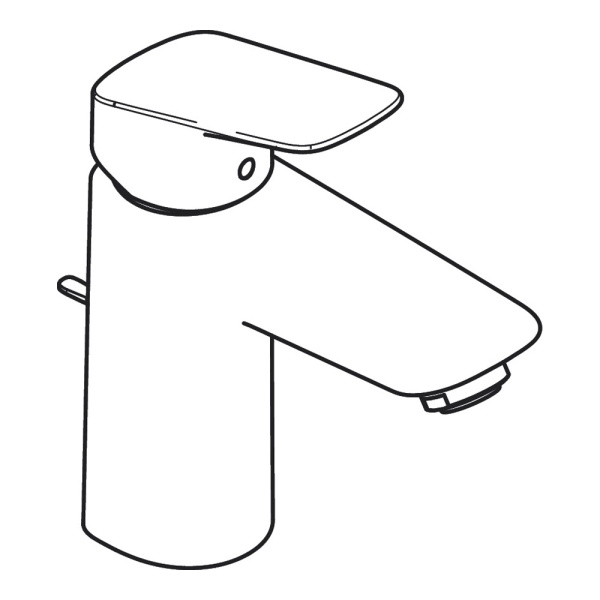 Смеситель для раковины с донным клапаном Hansgrohe Logis 71100670 Смеситель для раковины с донным клапаном Hansgrohe Logis 71100670