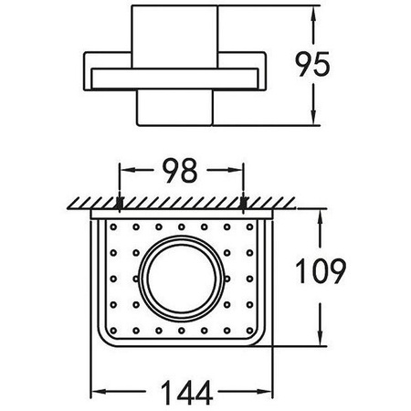 Стакан для зубных щеток CEZARES MAXIMA CZR-F-8920