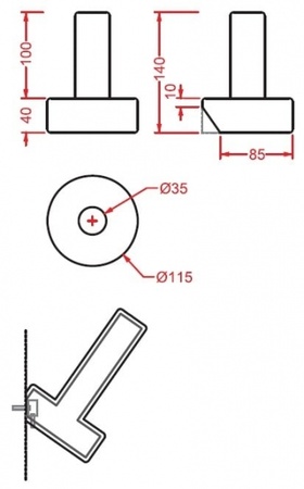 Держатель туалетной бумаги Artceram Postit PSC001 01 74