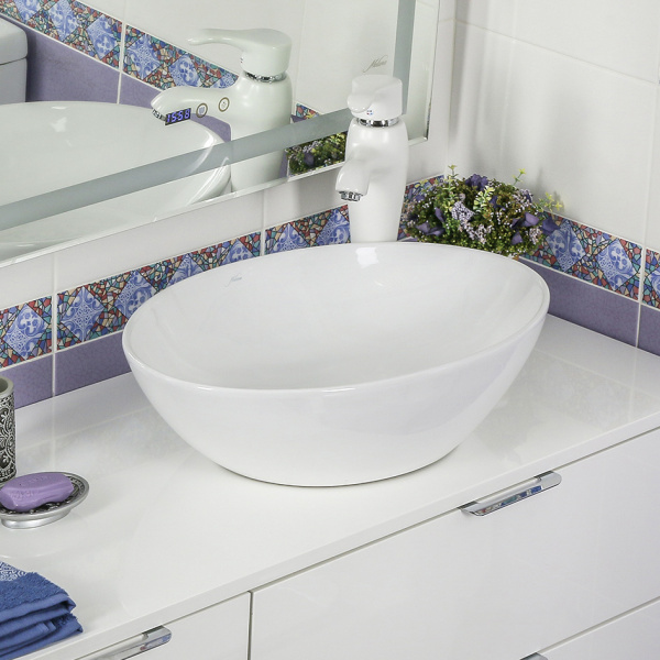 Раковина накладная (56х38) Melana 320361-805