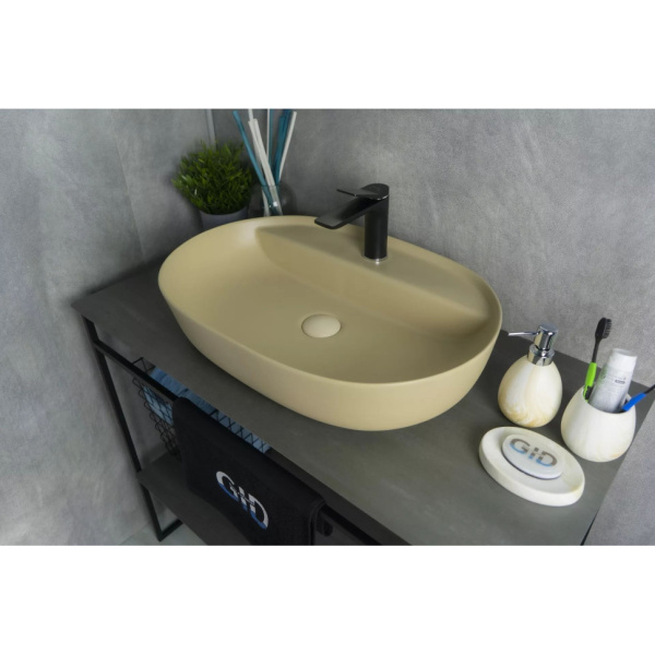 Раковина накладная (61х41) Gid Sr1346