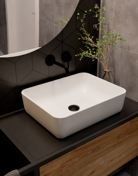 Смеситель для раковины AQUAme Siena AQM6215MB