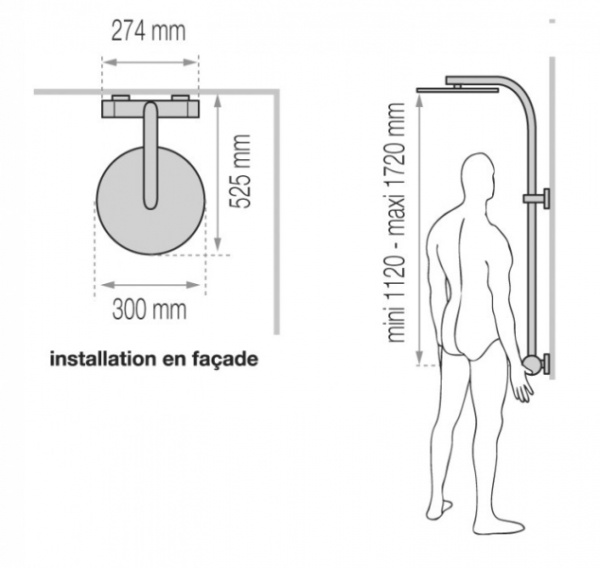 Душевой комплекс Valentin Opium 3 667300 000 00