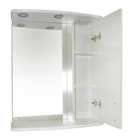 Зеркало-шкаф (62х72) Misty Астра 60 правый Э-Аст04060-01СвП