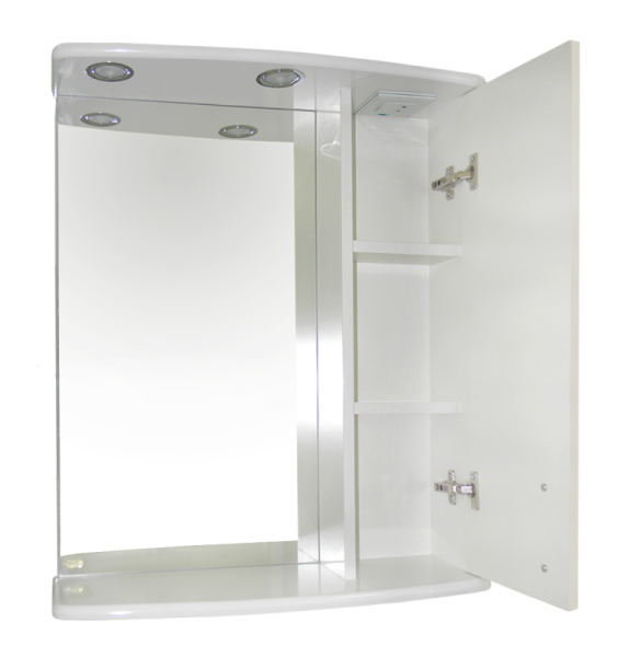 Зеркало-шкаф (62х72) Misty Астра 60 правый Э-Аст04060-01СвП