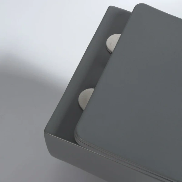 Унитаз подвесной Vincea Evo VT1-34SMA безободковый, антрацит