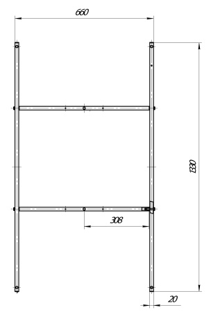 Рама разборная  Marka One PRAGMATIKA 173 03пр17375