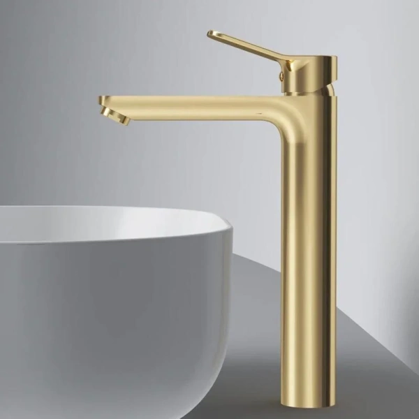 Смеситель для раковины Am.Pm X-Joy F85A92099 золото матовое