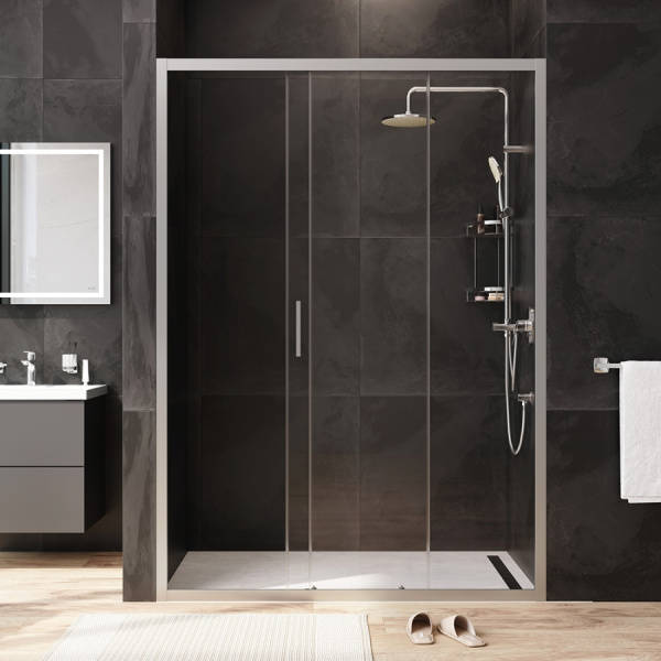 Душевая дверь (140х195) Am.Pm Gem Solo W90G-140-1-195MT