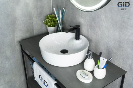 Раковина накладная (44х44) Gid D1306