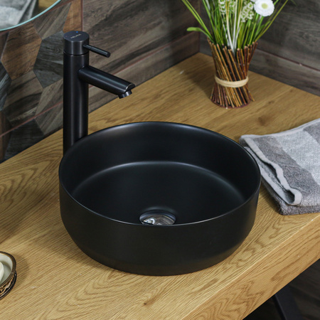 Раковина накладная (35,5х35,5) Melana 7078DMB-805