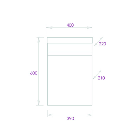 Тумба под раковину подвесная Onika Милтон 40 104007