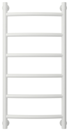 Полотенцесушитель Водяной Выгнутая Сунержа Галант + (80х40) Матовый Белый 30-0200-8040