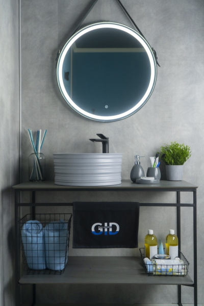 Раковина накладная (41х41) Gid Gm969