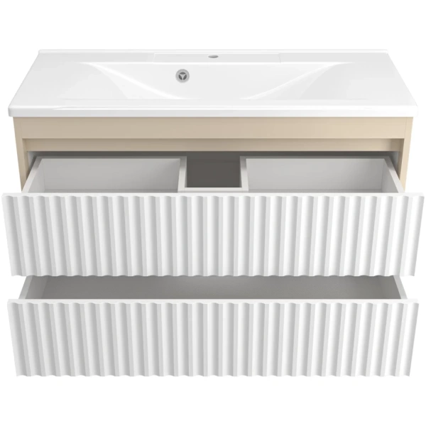 Тумба с раковиной Brevita Balaton 100 УТ000023726