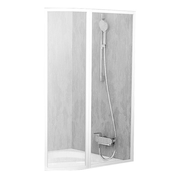 Шторка для ванны Ravak Supernova VSK2 Rosa 170 R 76PB010041