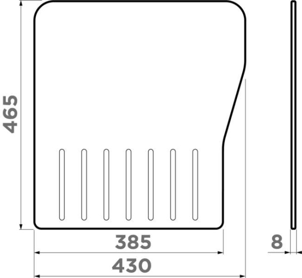 Разделочная доска Omoikiri CB-Maru-86 4999030