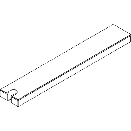 Подключение для душевого шланга с держателем Hansgrohe Rainfinity Porter 500 26843140 шлифованная бронза