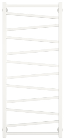 Полотенцесушитель Водяной Сунержа Сирокко (120х50) Матовый Белый 30-0253-1250