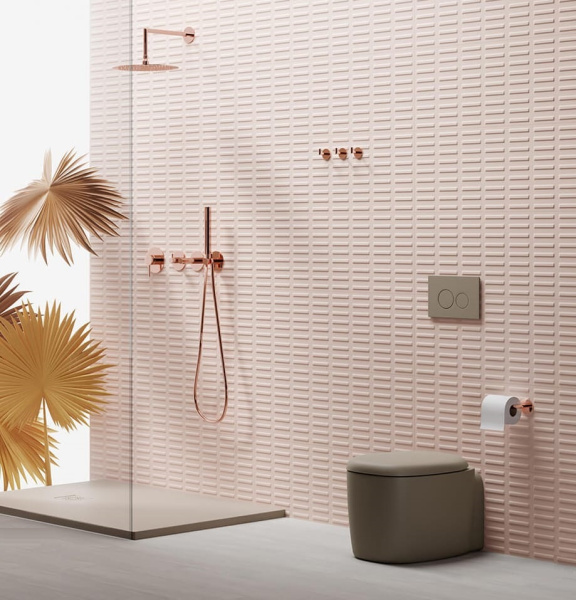 Держатель туалетной бумаги Vitra Origin A4488726, цвет медный