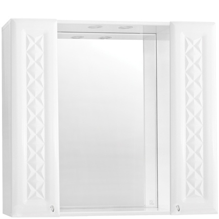 Зеркало-шкаф Style Line Канна 90 (90x86) ЛС-00000167 белый