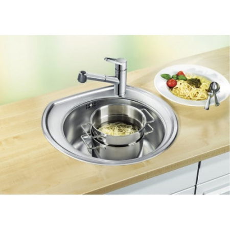 Мойка кухонная Blanco RondoVal ("декор"), 513314