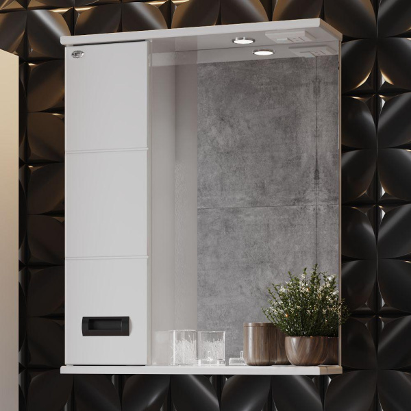 Зеркало-шкаф c подсветкой Onika Балтика 58 (58x71,2) 205848