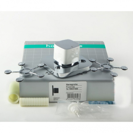 Запорный/переключающий вентиль Hansgrohe PuraVida 15937400