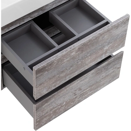 Тумба под раковину Cezares MOLVENO 46-60-2C-SO-LG Legno Grigio