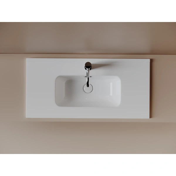 Раковина встраиваемая сверху (81х39,5) Ceramica Nova Compact CN7026