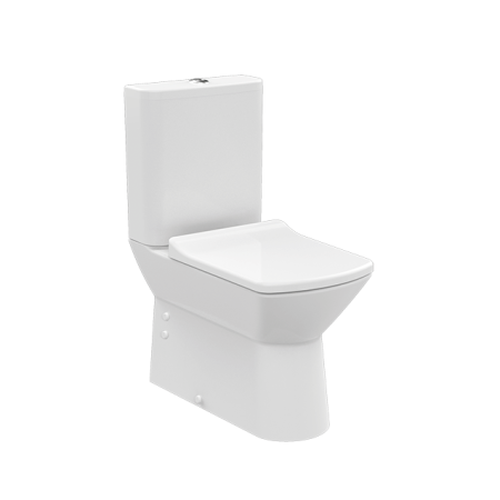 Унитаз безободковый напольный Creavit Nova NV361-11CB00E-0000