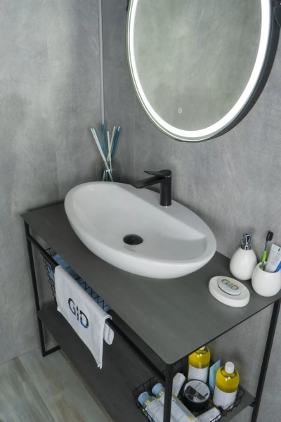 Раковина накладная (73х41,5) Gid N9435